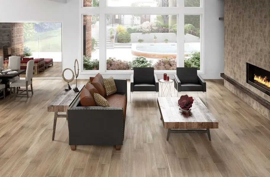 Vinyl Plank Flooring project by SK Flooring & Tiles
